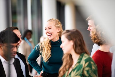 Members of the Vestas Graduate Program at Vestas headquarters in Aarhus Denmark.