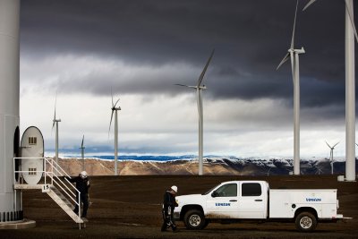 Country: USA 
Site: Biglow Canyon Wasco 
Turbine model: V82
Date: 8th of February 
Year: 2008
