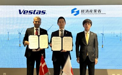 ベスタスと経済産業省、国内風力発電における官民協力枠組みを設立